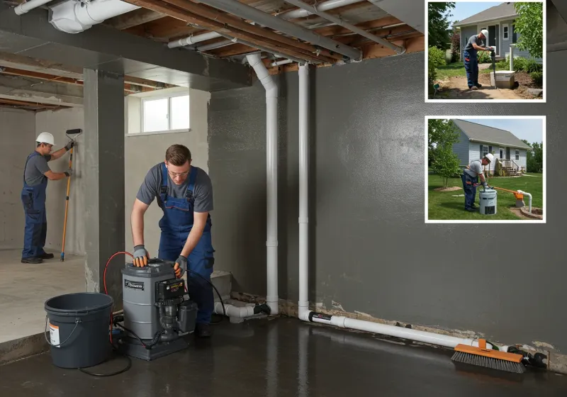 Basement Waterproofing and Flood Prevention process in City of Lynchburg, VA